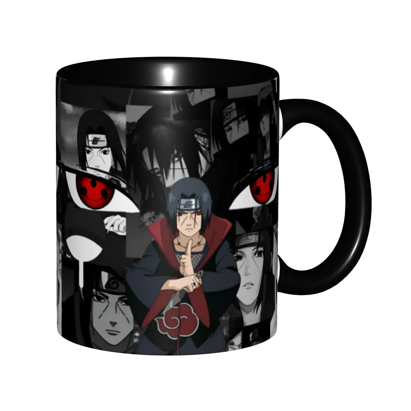 Mug Naruto - Itachi Uchiha en Noir et Blanc