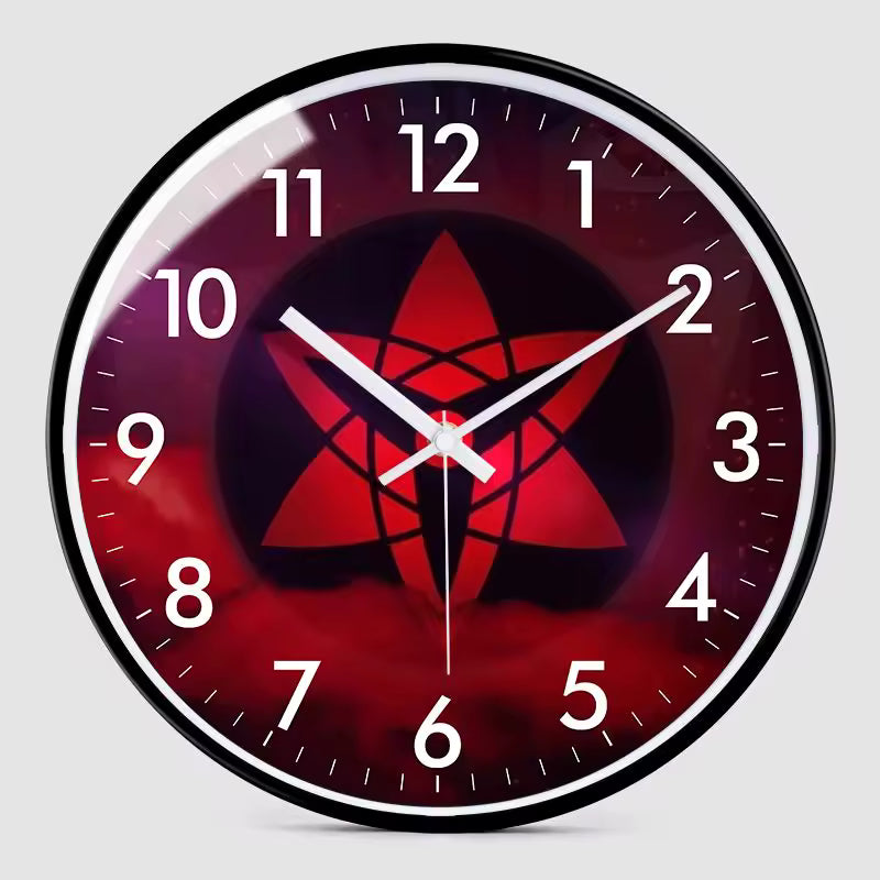 Horloge Murale Naruto - Mangekyō Sharingan