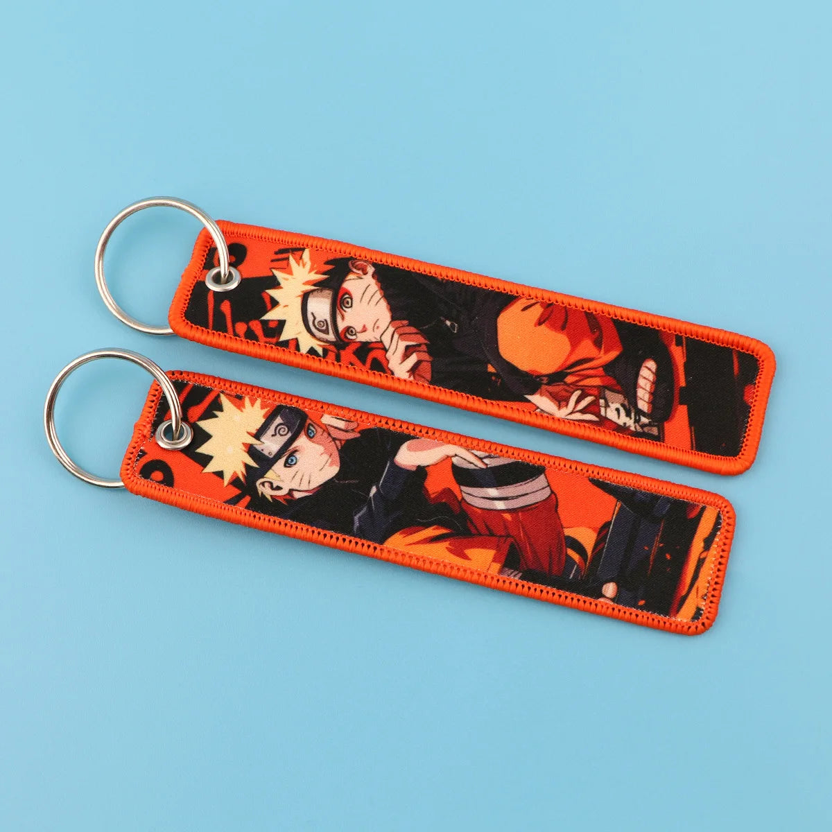 Porte-Clé Naruto Uzumaki - Sangle Orange du Ninja de Konoha