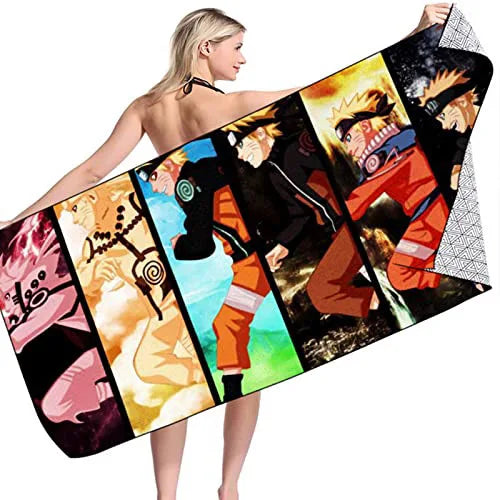 Serviette Evolution Naruto - Différentes Formes