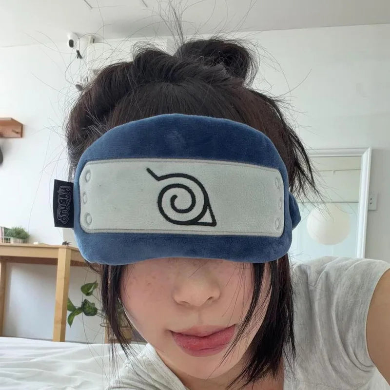 Masque de Sommeil Naruto - Bandeau Frontal de Konoha