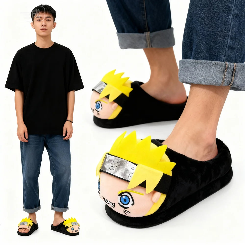 Chausson Naruto - Tête de Naruto Uzumaki