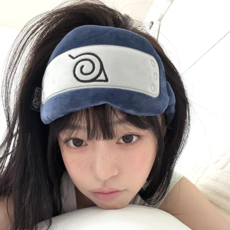 Masque de Sommeil Naruto - Bandeau Frontal de Konoha