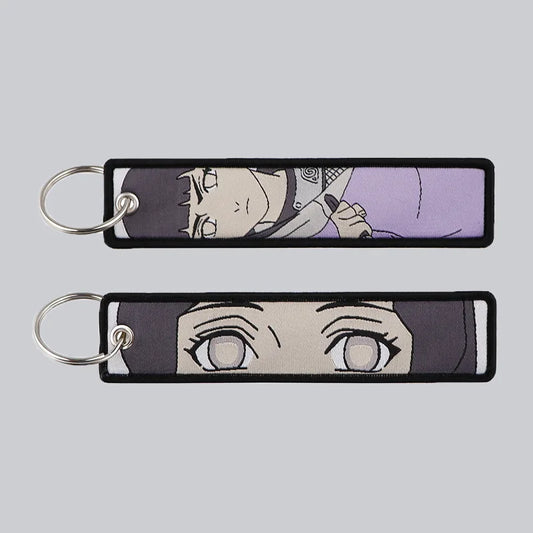 Porte-Clé Naruto - Hinata Hyûga et son Byakugan