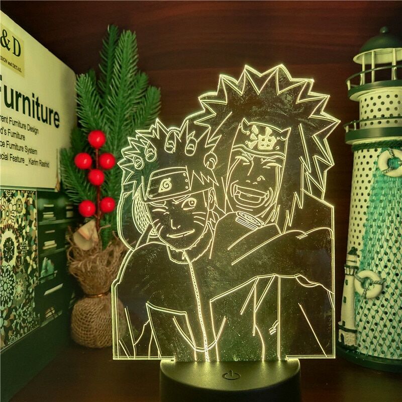 Lampe Naruto et Jiraya