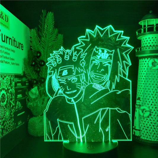 Lampe Naruto et Jiraya