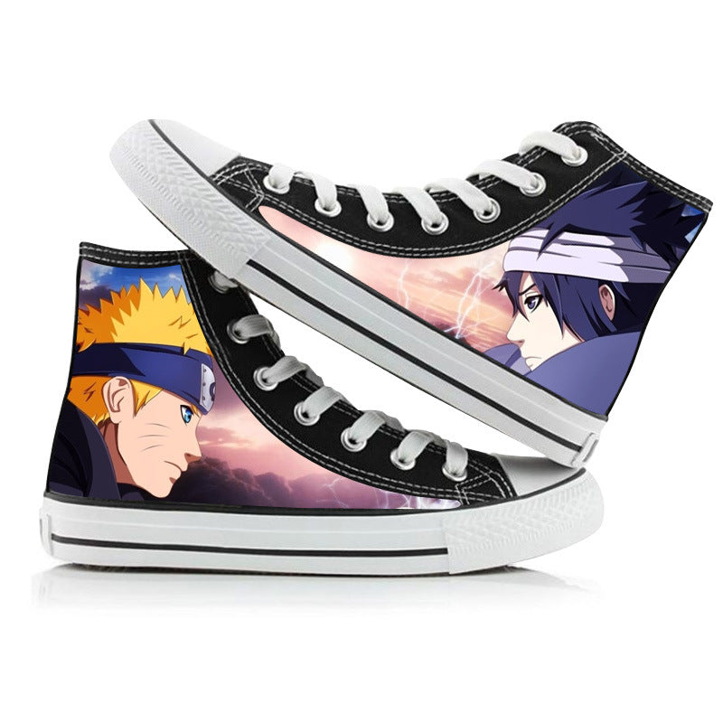 Chaussure Converse Naruto et Sasuke