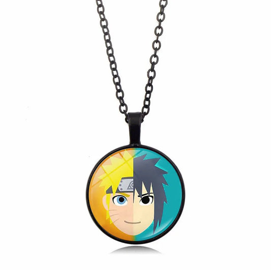 Collier Naruto - Naruto et Sasuke