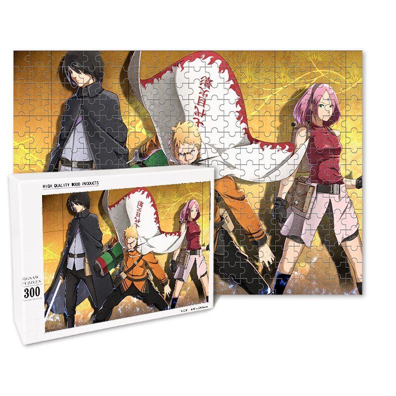 Puzzle Naruto Hokage Sasuke et Sakura