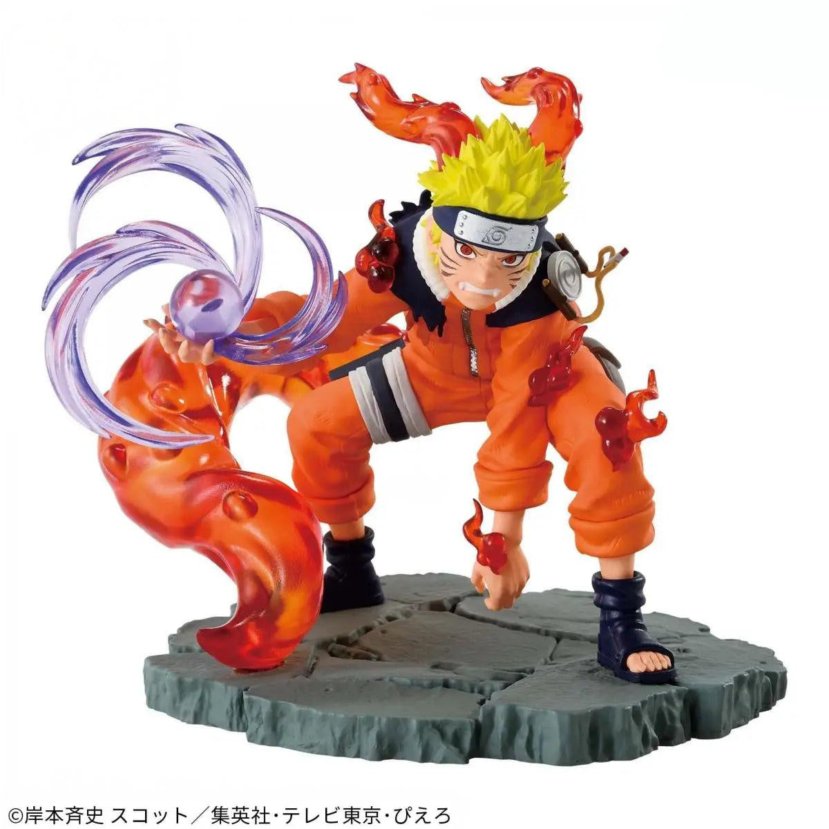 Figurine Naruto Uzumaki Manteau de Chakra du Kyûbi