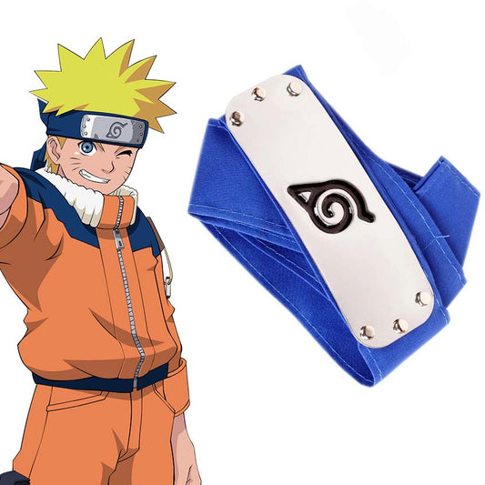 Bandeau Cosplay Naruto Uzumaki Konoha