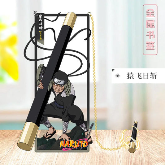 Marque-Page Métal Naruto - Hiruzen Sarutobi