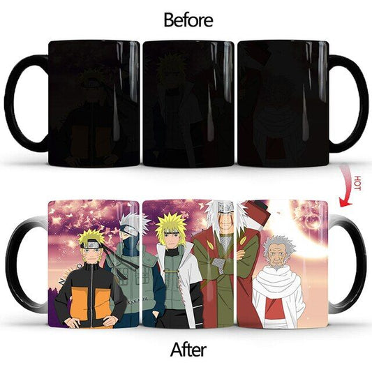 Mug Naruto - Naruto Kakashi Minato Jiraya et Hiruzen