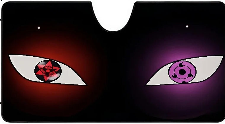 Pare-Soleil Naruto - Sasuke - Sharingan et Rinnegan