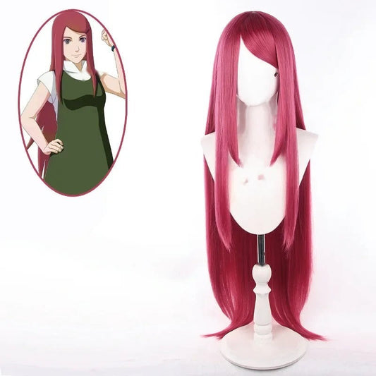 Perruque Cosplay Naruto - Kushina Uzumaki