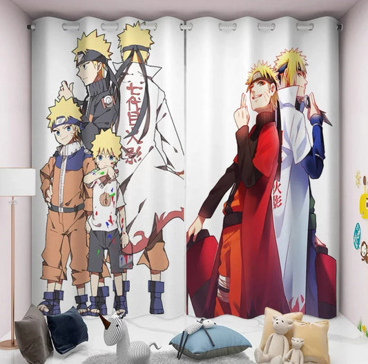 Rideau Famille de Naruto