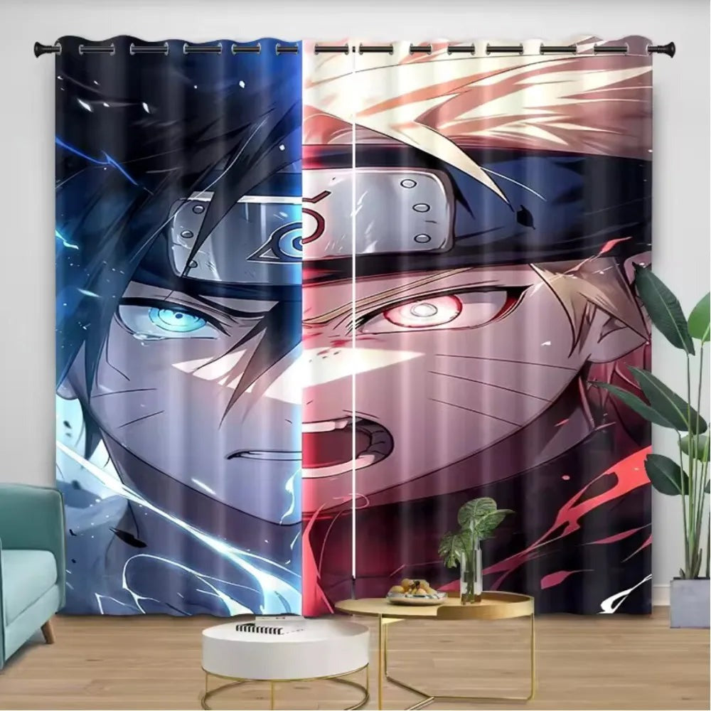 Rideau Naruto - Kakashi et Obito