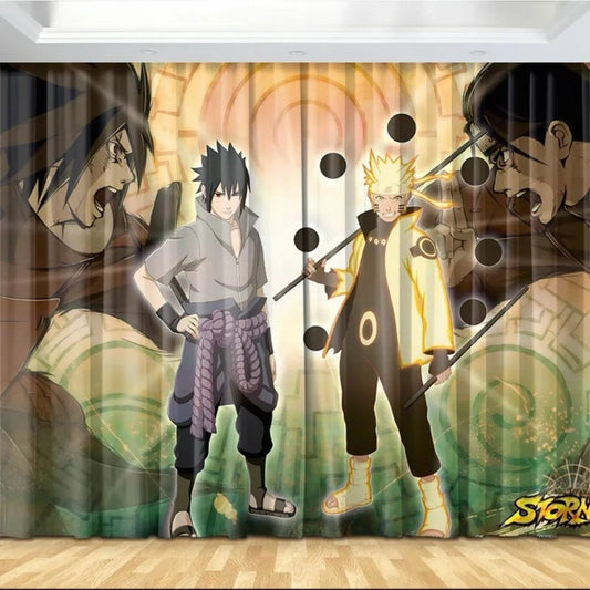 Rideau Naruto et Sasuke