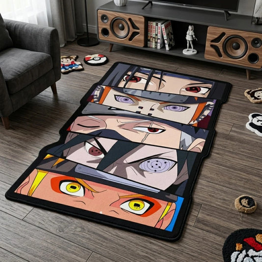 Tapis Naruto - Yeux des Ninjas
